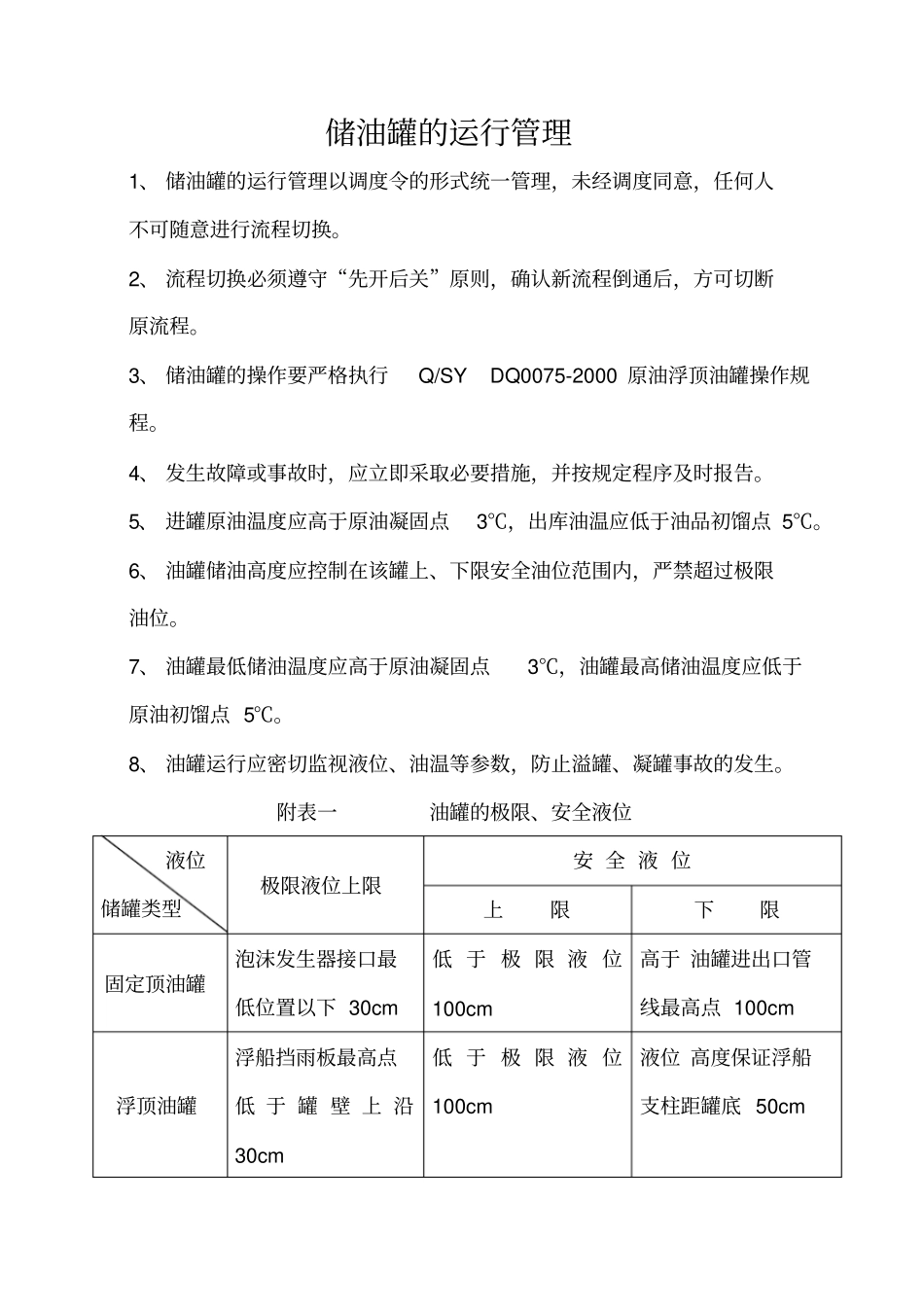 -储油罐管理标准、制度_第1页
