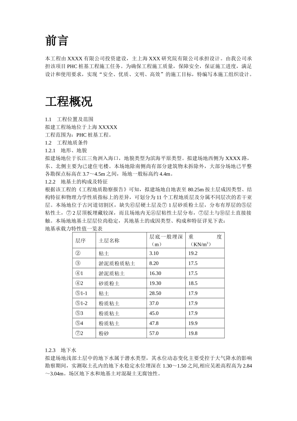 上海某桩基工程施工组织设计_第2页