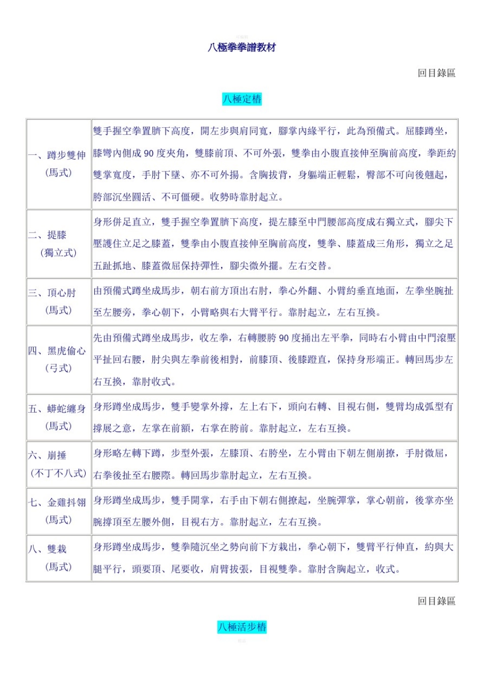 八极拳拳谱教材_第1页