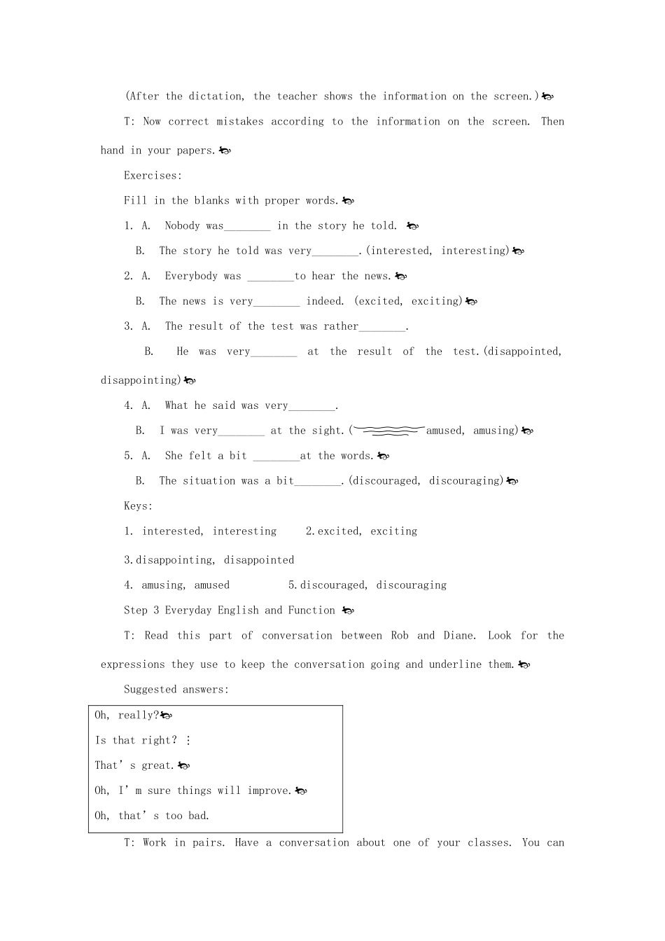高中英语 Module 1 7th period教案 外研版必修1_第3页