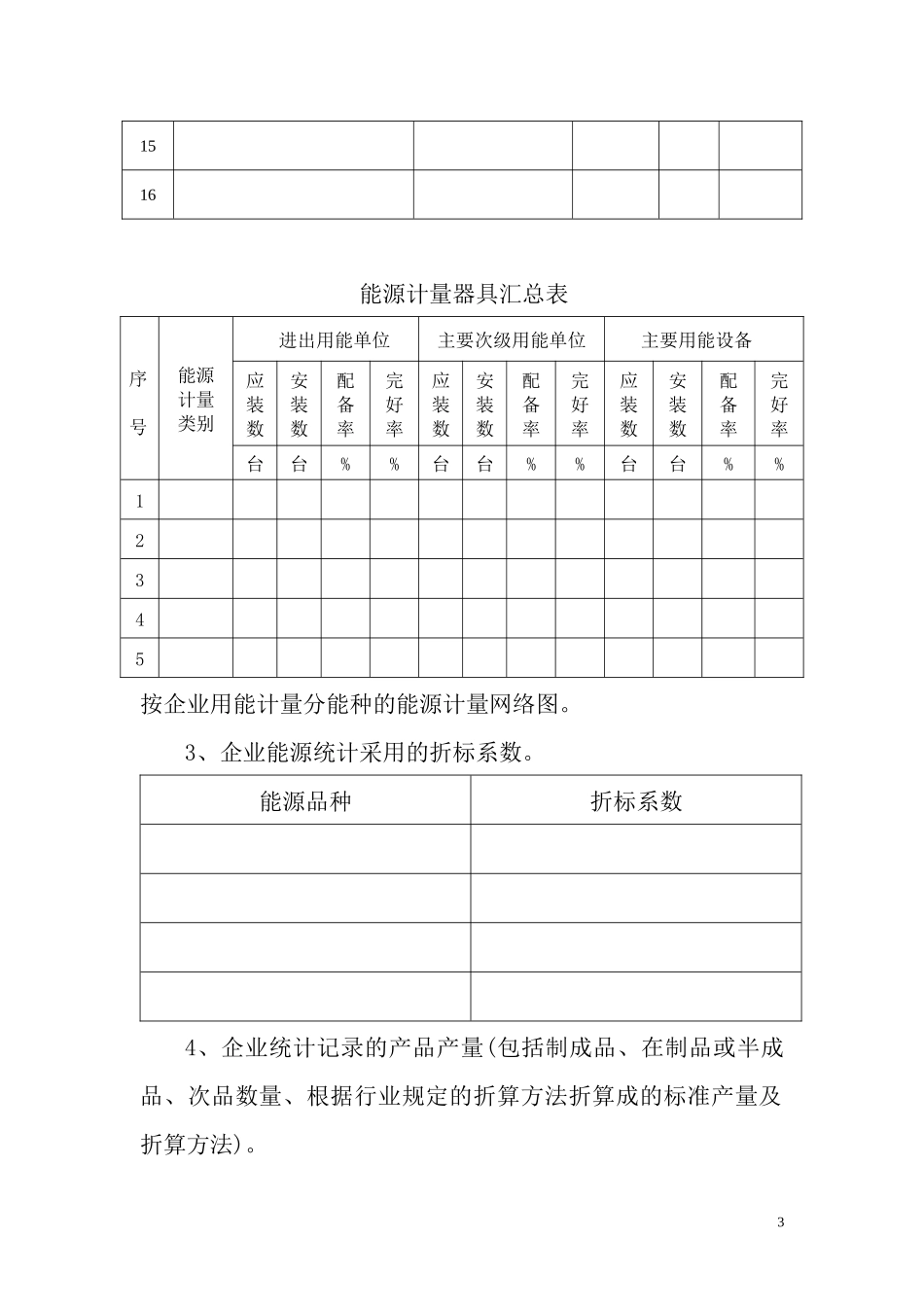 企业能源审计资料清单_第3页