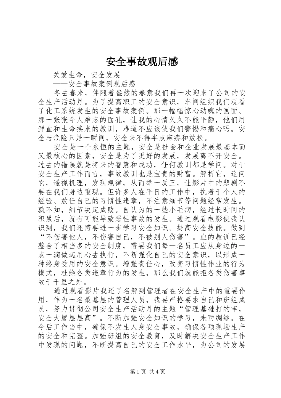 安全事故观后感_第1页