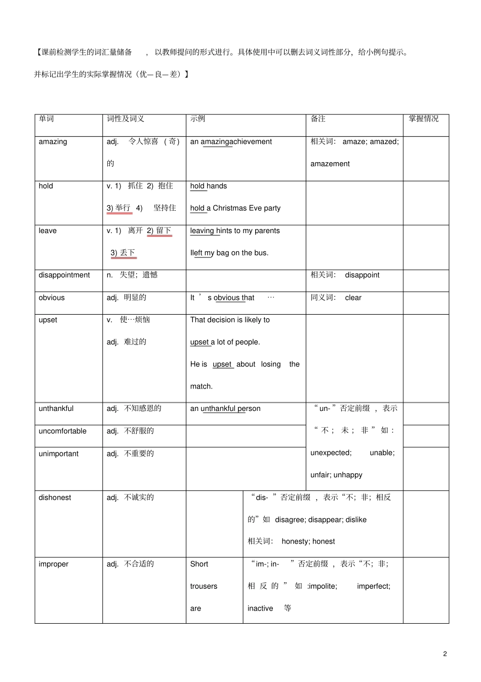 中考英语专题复习专题完形填空第3讲完形填空IsThatAll_第2页