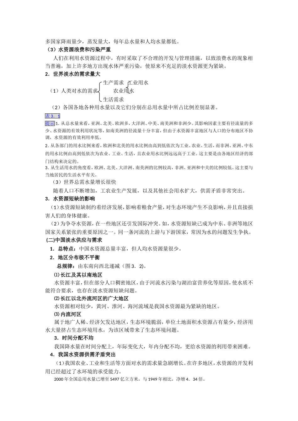第一节  人类面临的主要资源问题_第2页