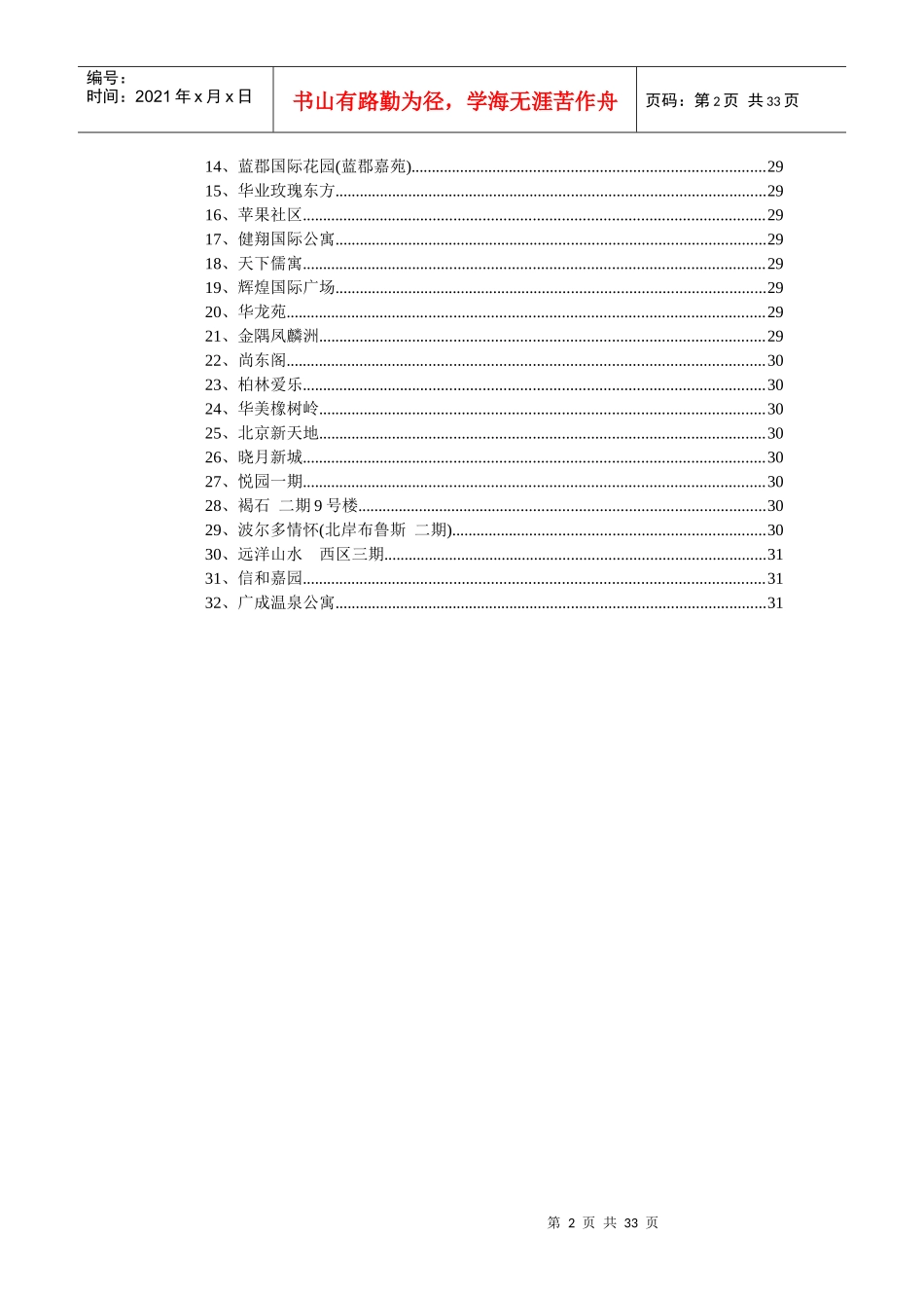 北京LOFT与酒店式公寓一览_第2页