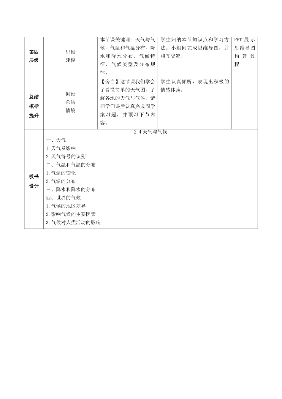 高考地理总复习 区域地理——世界地理《世界的天气与气候》教案-人教版高三全册地理教案_第3页