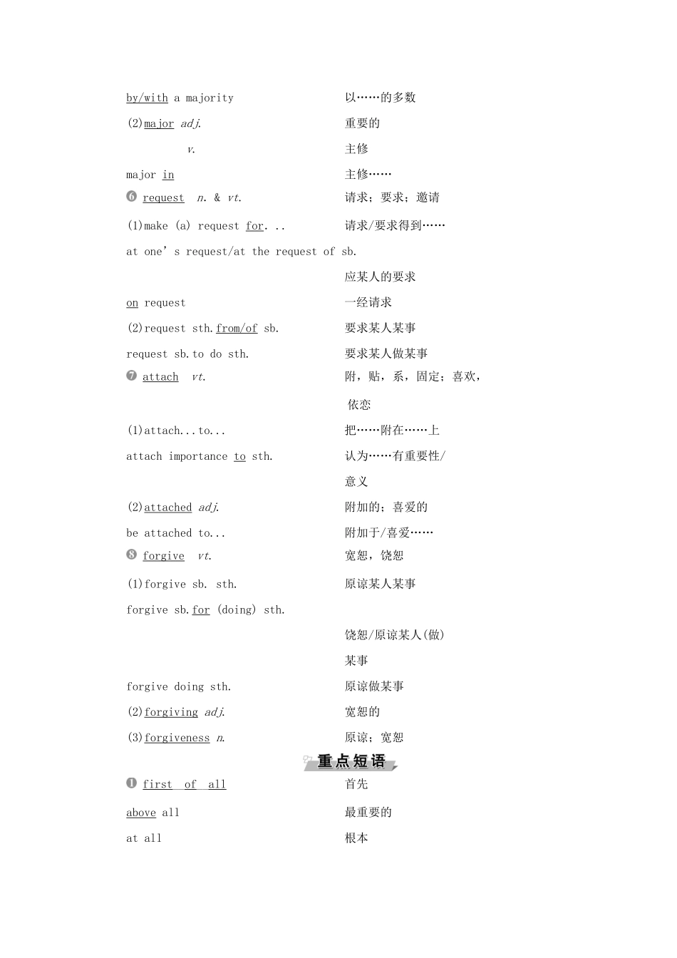 高中英语 Unit 12 Culture Shock 单元要点回扣教案 北师大版必修4-北师大版高一必修4英语教案_第2页