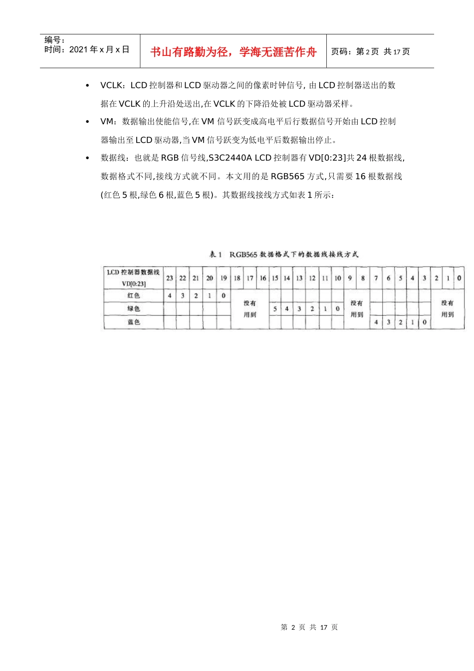 S3C2440A下彩色液晶显示器的设计_第2页