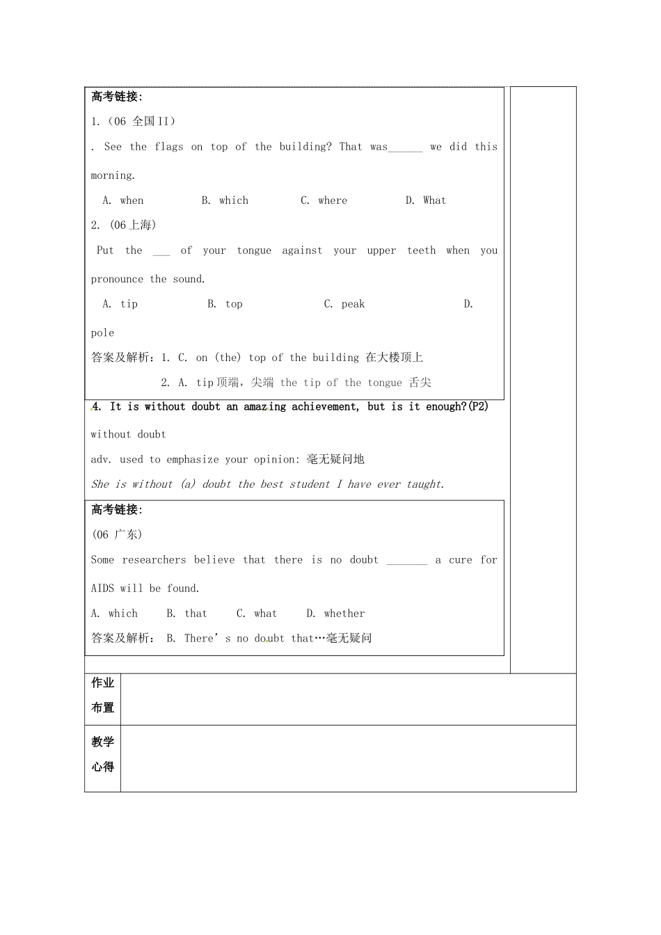 高中英语 Unit 1 Building the future教案4 牛津译林版选修10-牛津版高三选修10英语教案_第3页