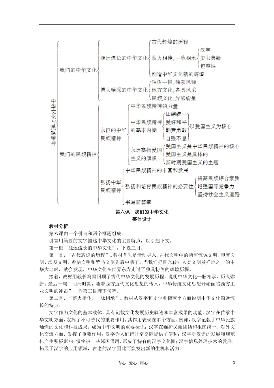 高二政治 文化生活第三单元说课稿 新人教版_第3页
