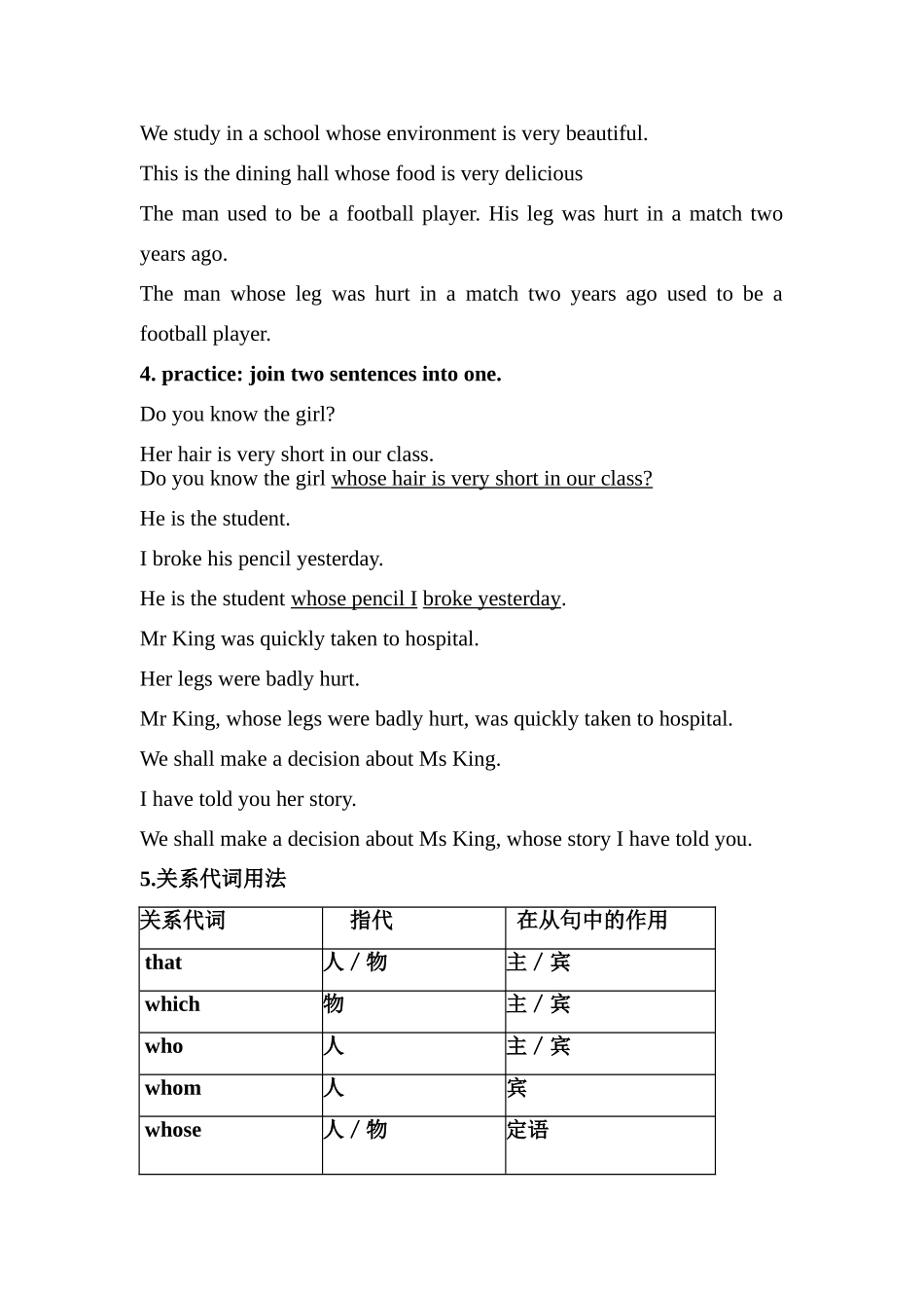 高中英语 Unit 1《The attributive clauses》说课稿 新人教版必修2_第3页