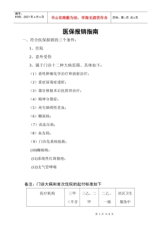 医保报销指南-21856211