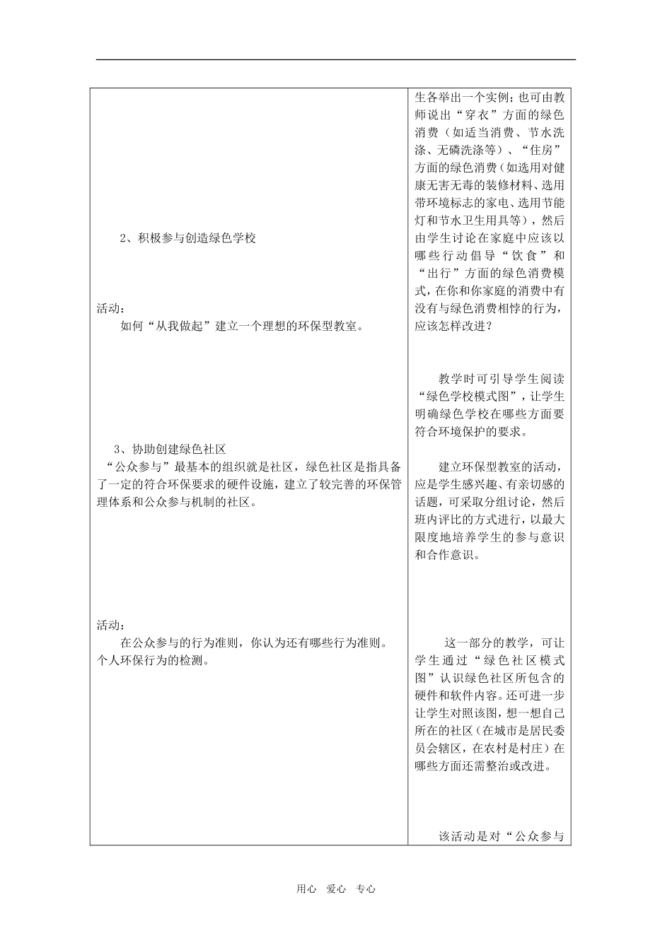 高中地理：第四章第三节《公众参与》教案鲁教版选修6_第3页