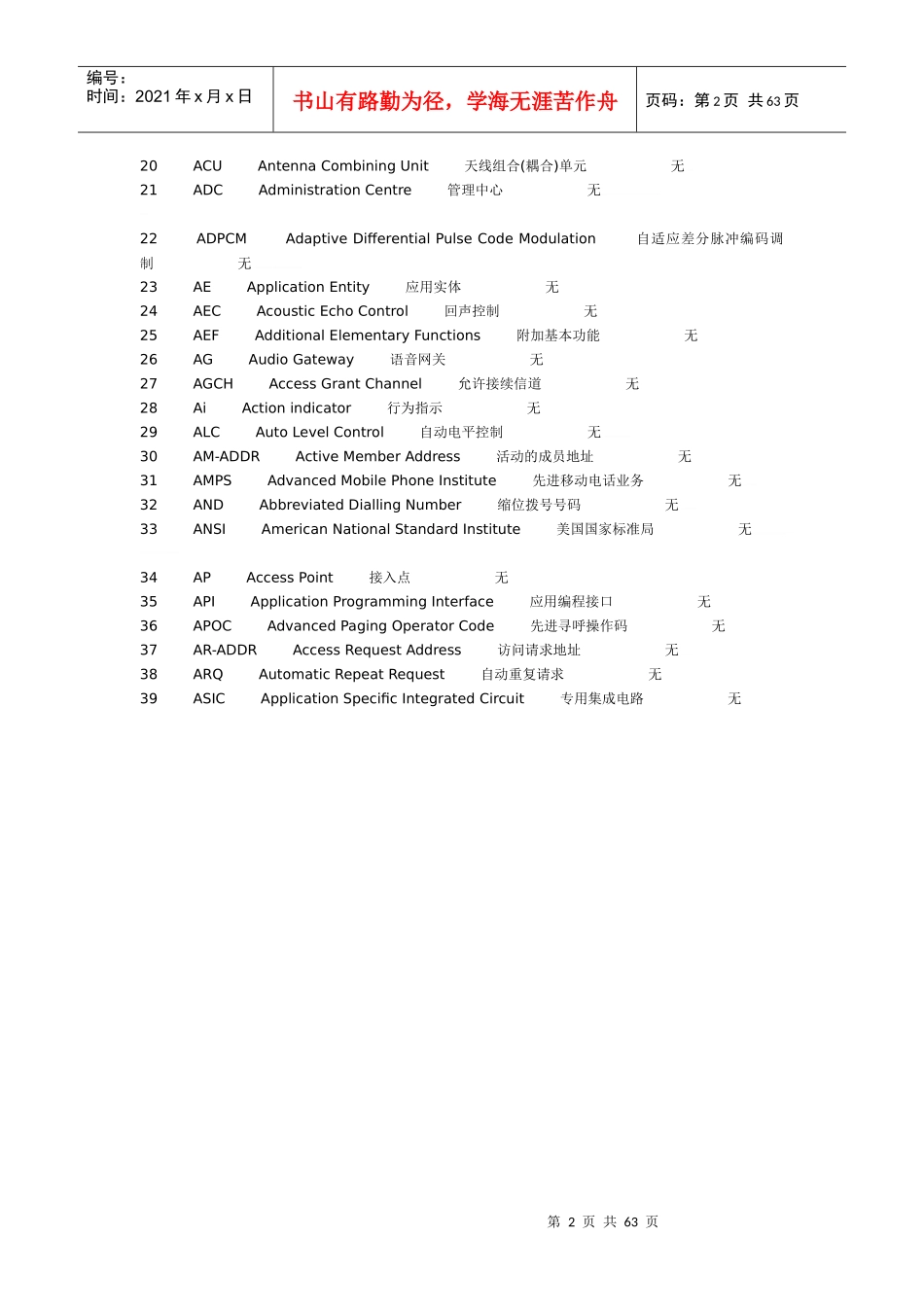 NOKIA 通信英语_第2页