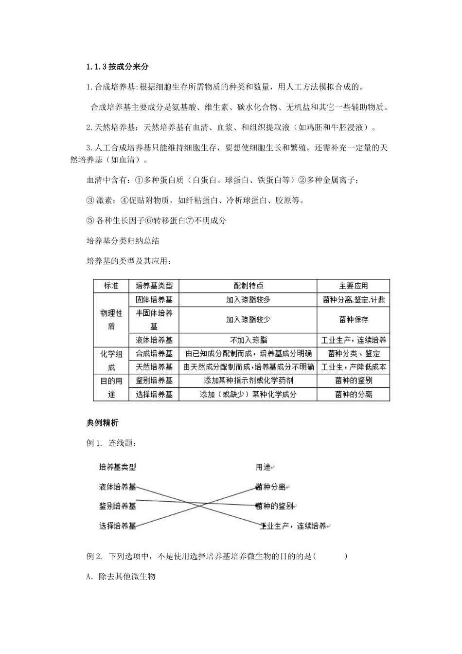 高中生物 专题2 微生物的培养与应用 课题1 微生物的实验室培养教案 新人教版选修1-新人教版高二选修1生物教案_第3页