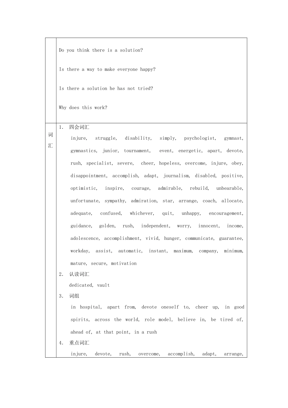 高中英语 Unit 2《What is happiness to you》教案1 牛津译林版选修6_第2页