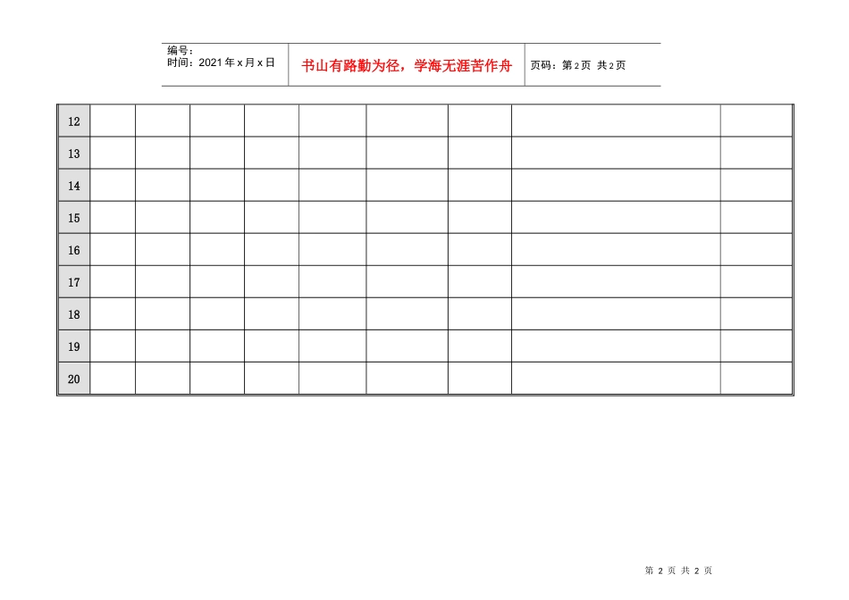 交通事故统计表_第2页