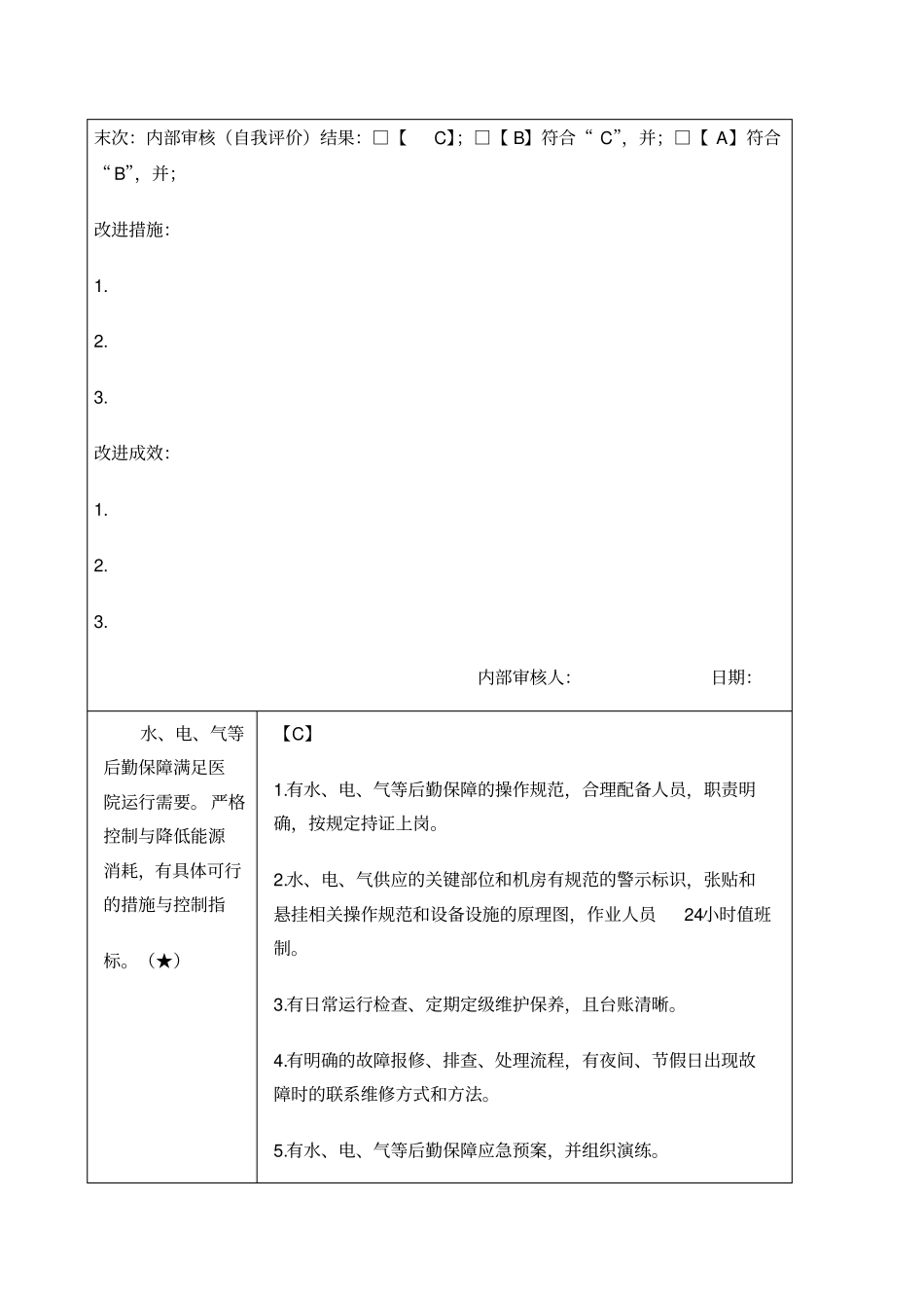 医院管理后勤保障管理款_第2页
