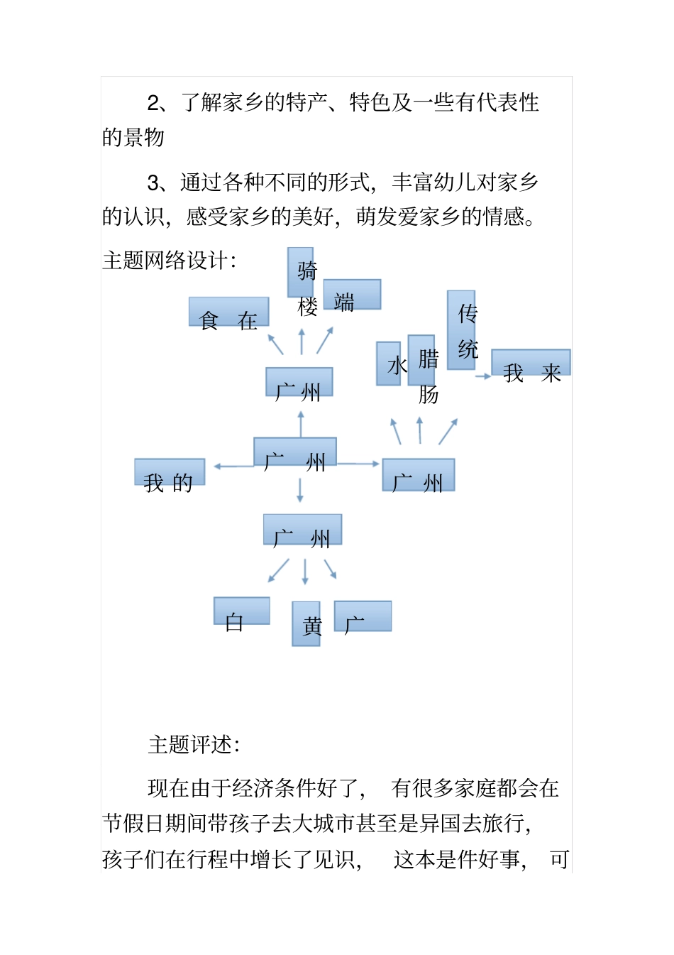 幼儿园大班社会性主题活动“广州是我家”_第3页