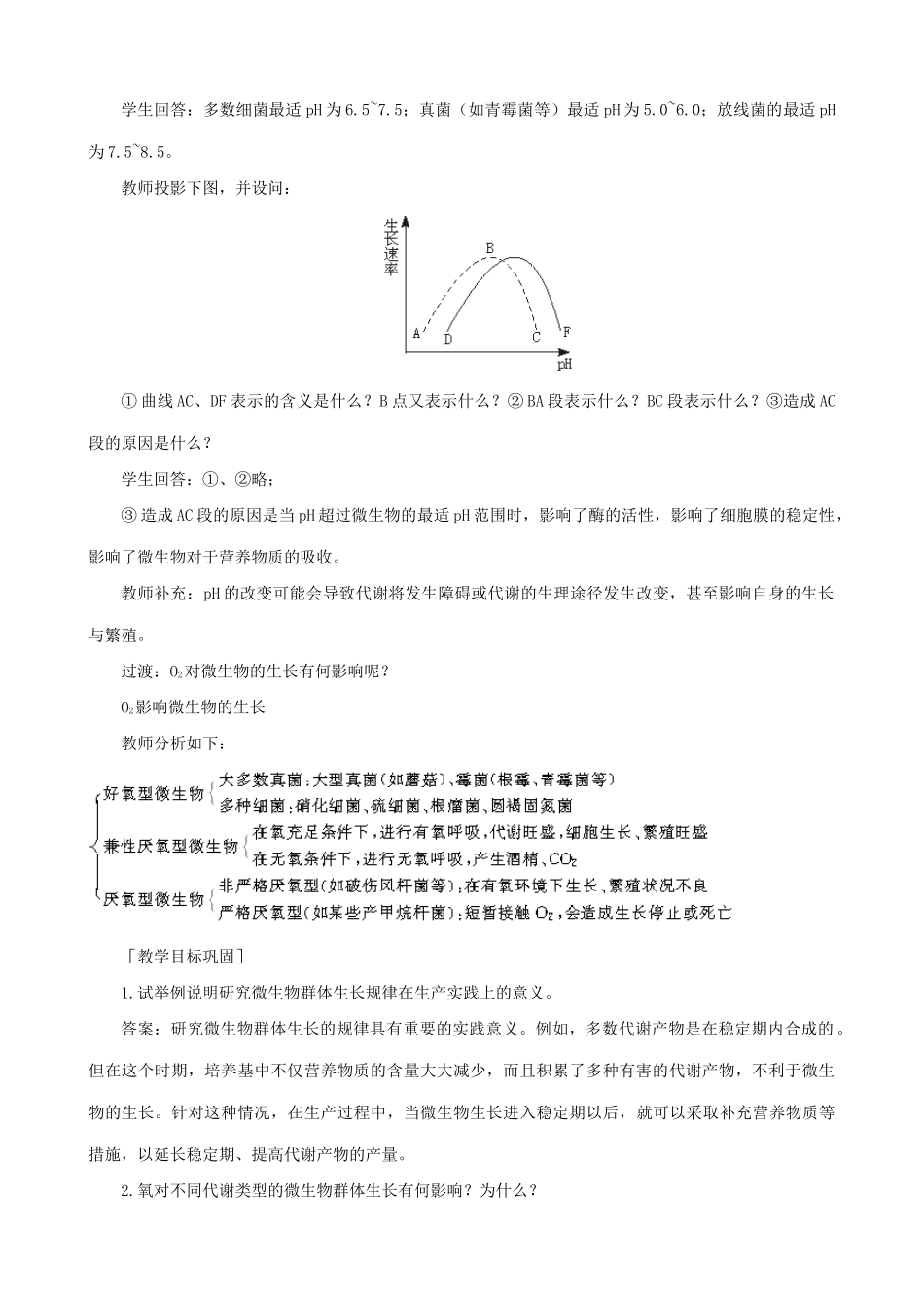 高中生物微生物的生长教案二 旧人教 选修_第2页