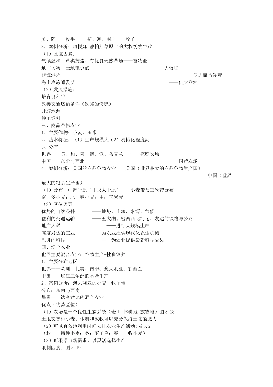 《农业区位因素与地域类型》教案（2）_第2页