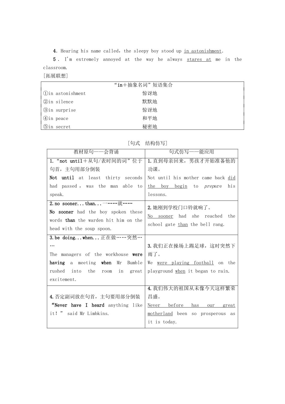 高三英语一轮复习 Module 3 Literature教师用书 外研版选修7-外研版高三选修7英语教案_第3页