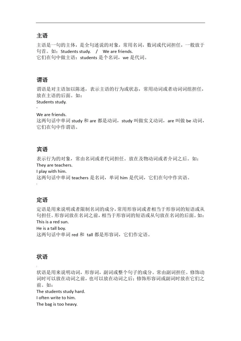 人教版-八年级-英语-语法句子结构及句型_第3页