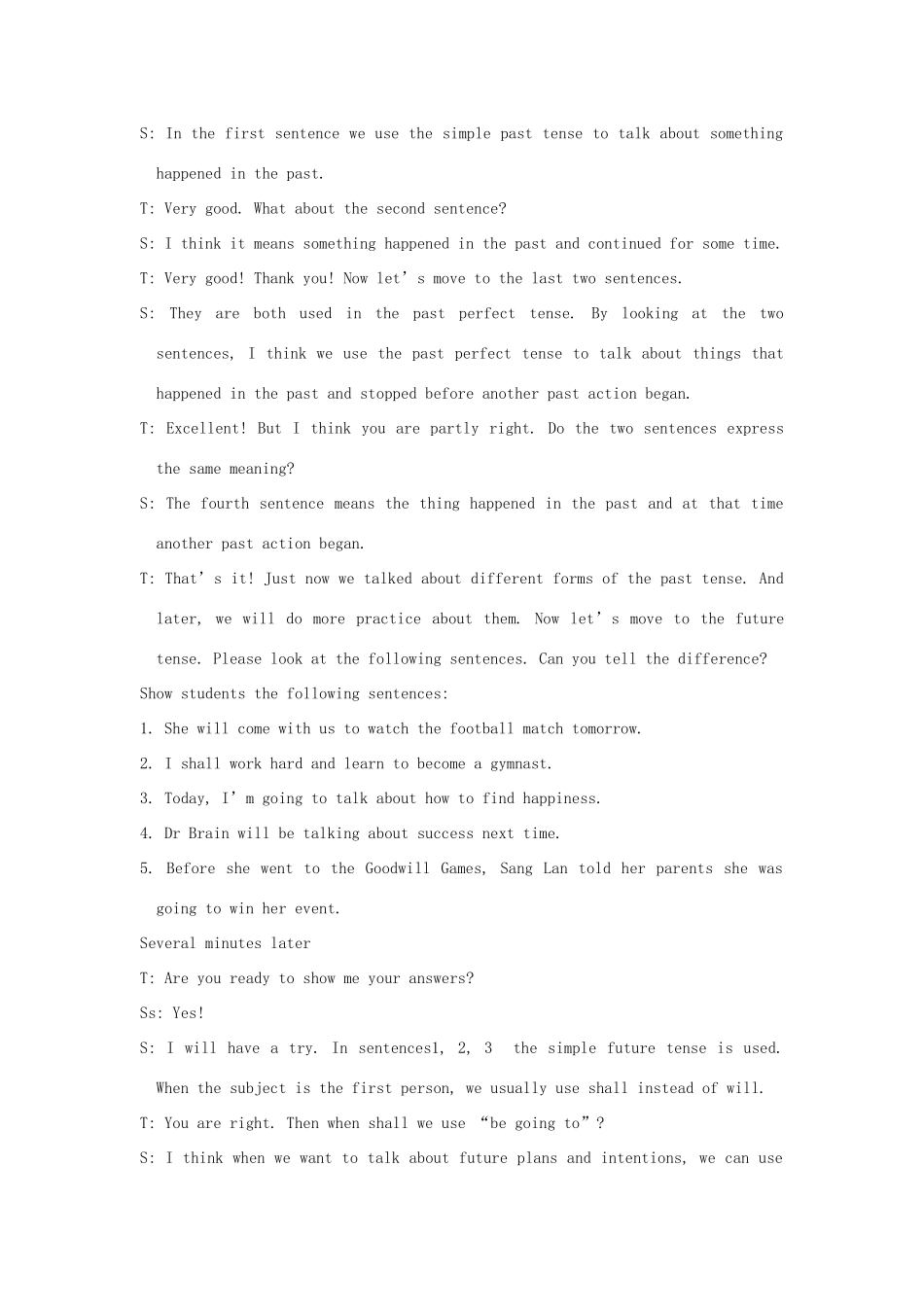 高中英语 Unit 2《What is happiness to you-grammar and Usage》教案2 牛津译林版选修6_第3页