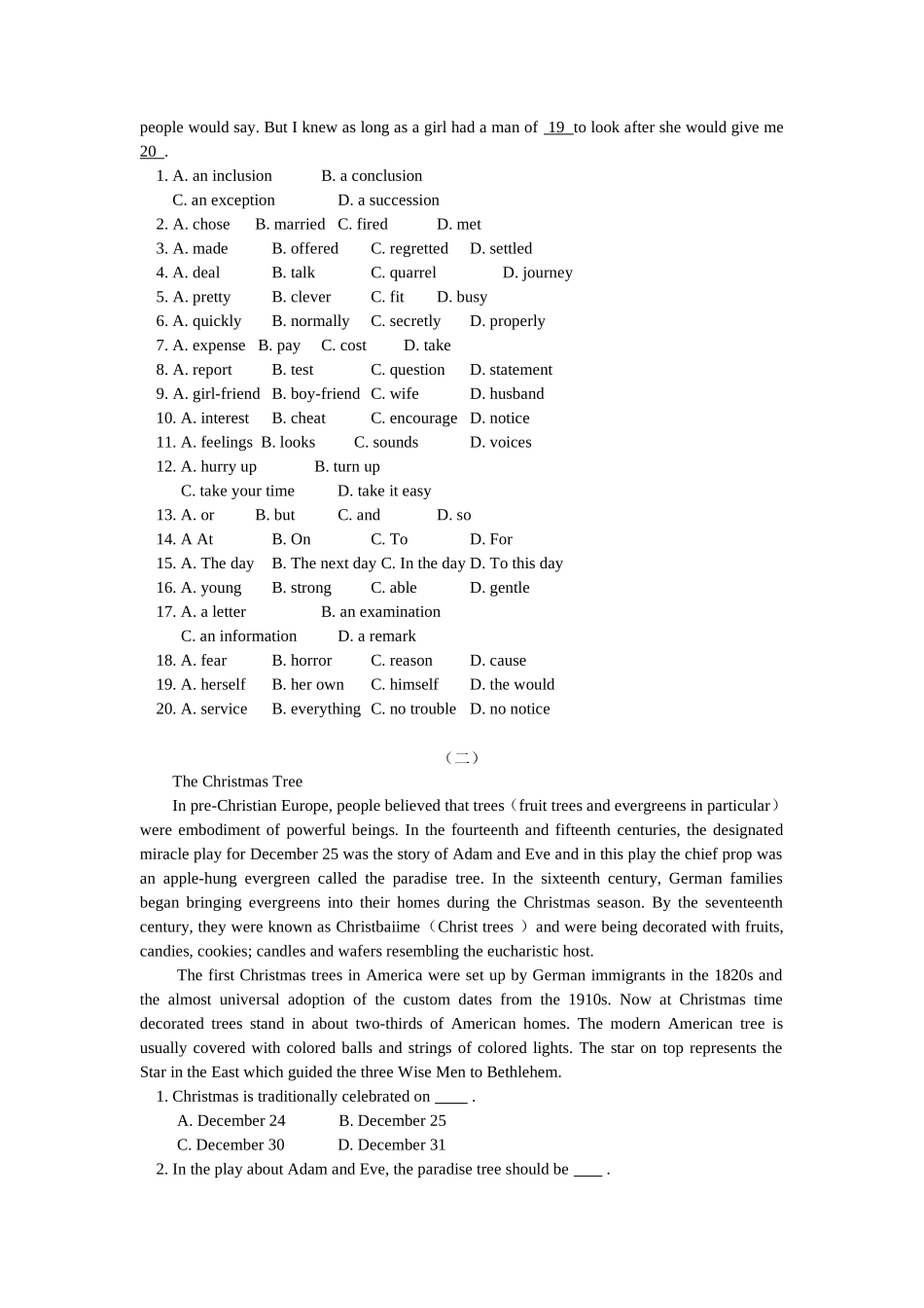 高三英语Unit 14  Zoology人教版_第3页