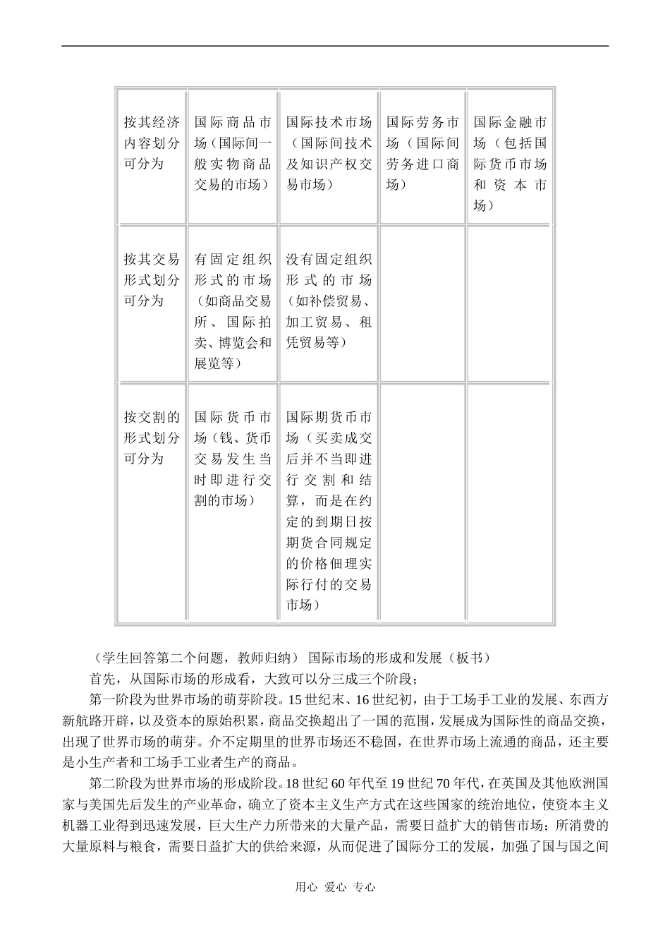 高一政治《经济常识》世界市场的形成与发展_第3页