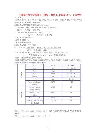 高考英语 语法全集教案