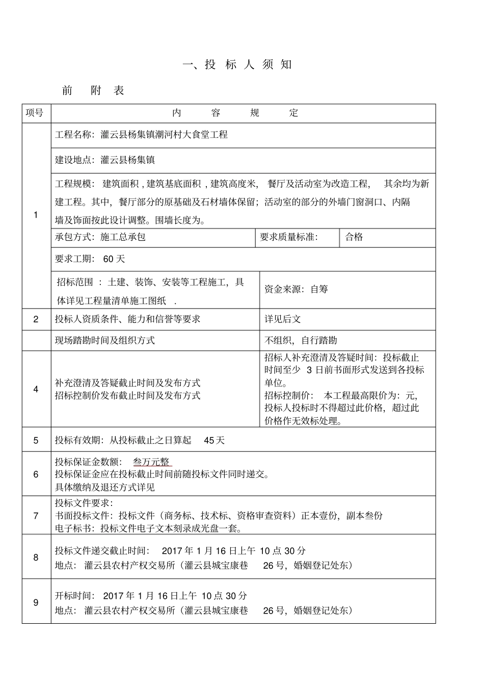 招标文件大食堂_第3页