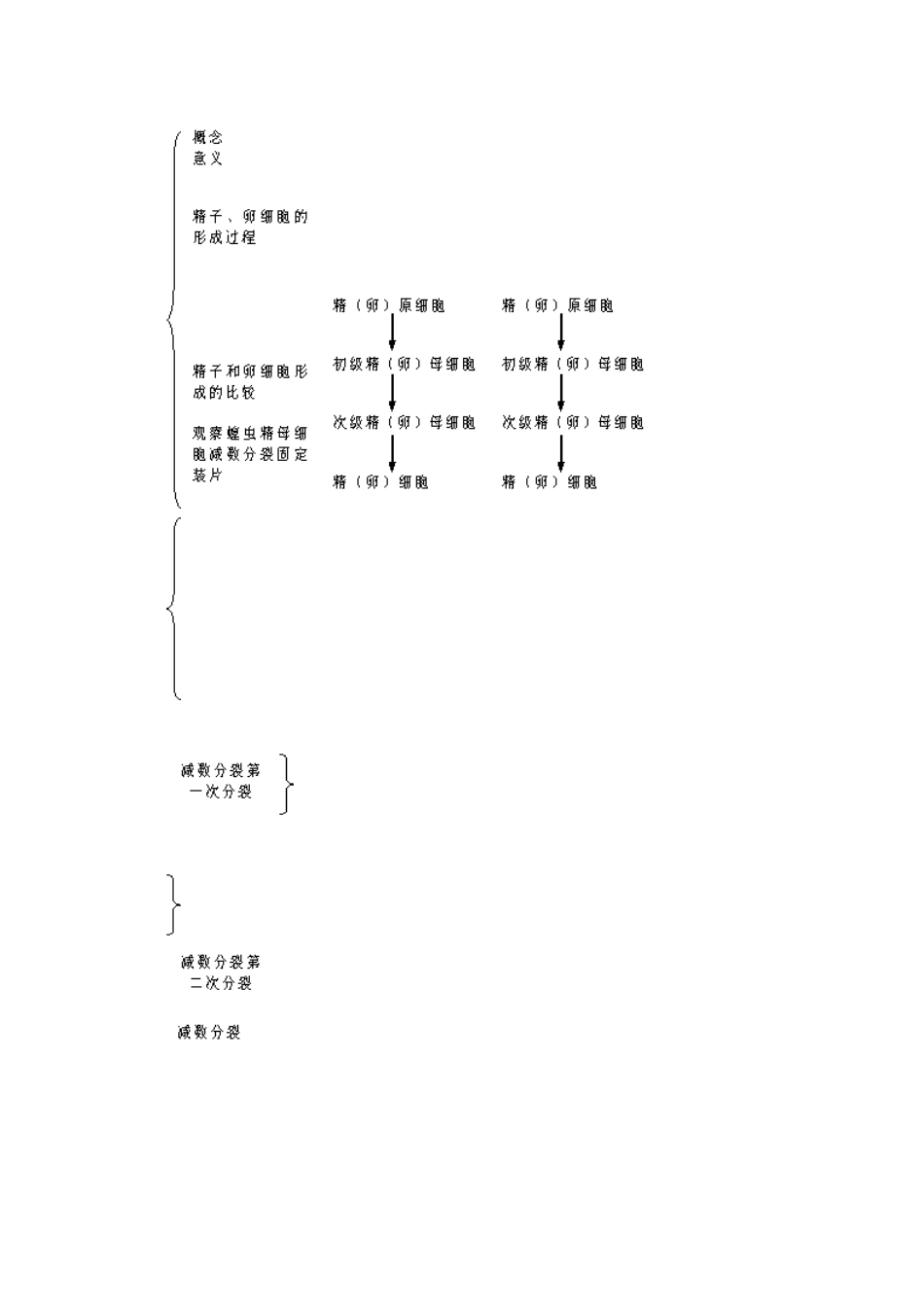 高中生物 精华教案减数分裂和受精作用 新人教版必修2_第2页