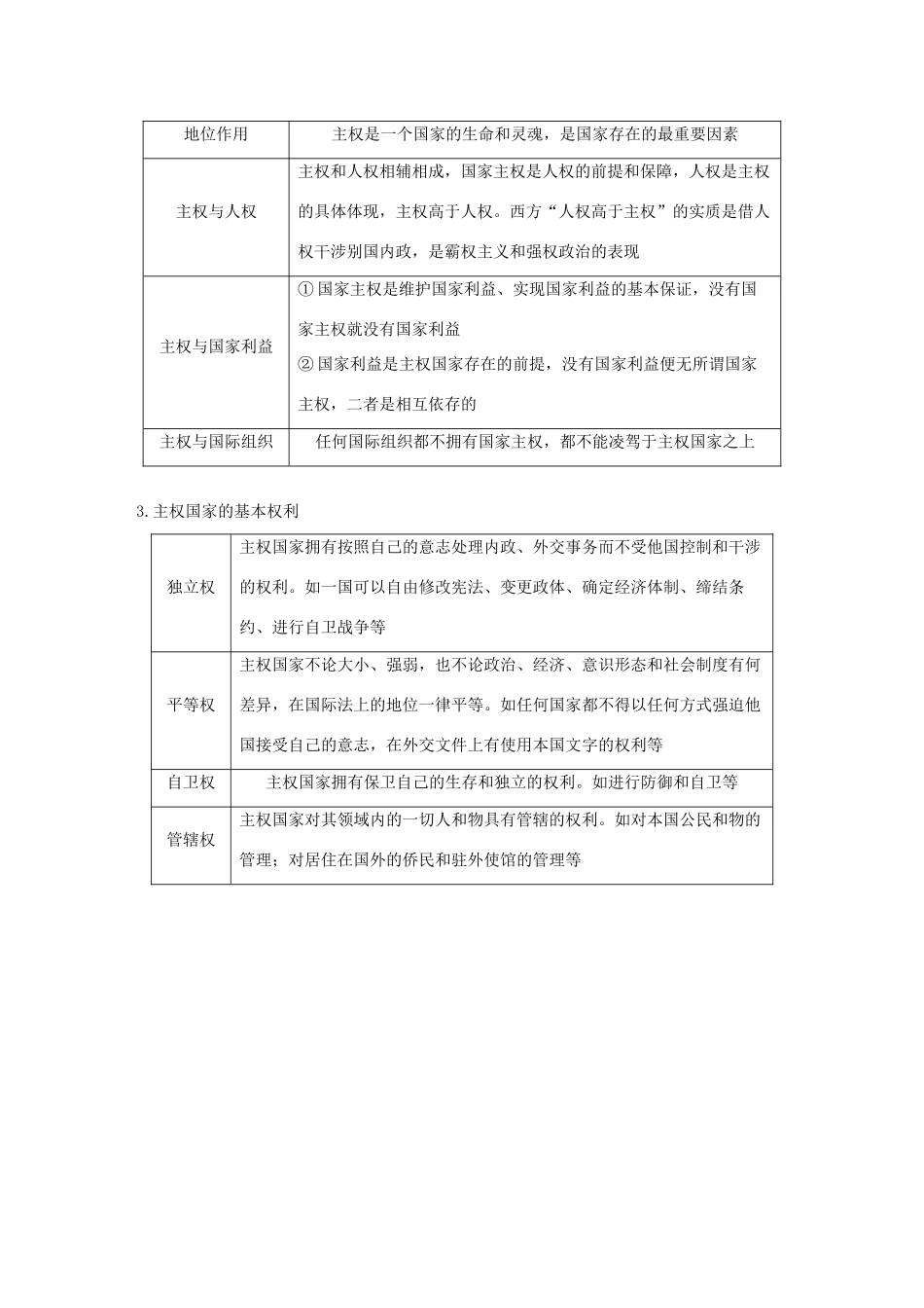 （鲁京津琼专用）高考政治大一轮复习 第八单元 当代国际社会 第19课 走近国际社会讲义-人教版高三全册政治教案_第3页