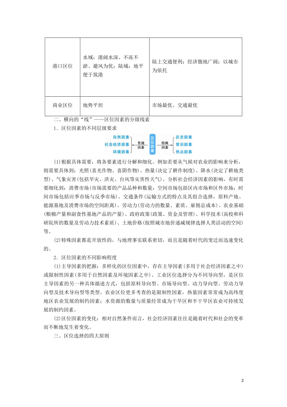高考地理总复习 备考零距离2讲义（含解析）新人教版-新人教版高三全册地理教案_第2页