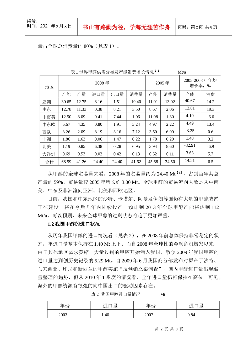 7 利用海外甲醇发展我国烯烃产业的可行性分析_第2页
