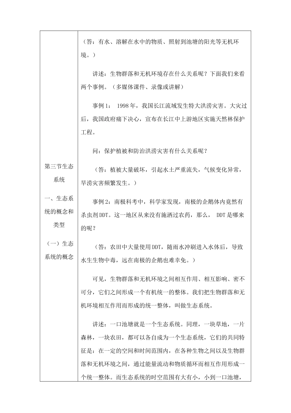 高中生物生态系统--生态系统的概念和类型旧人教必修二_第2页