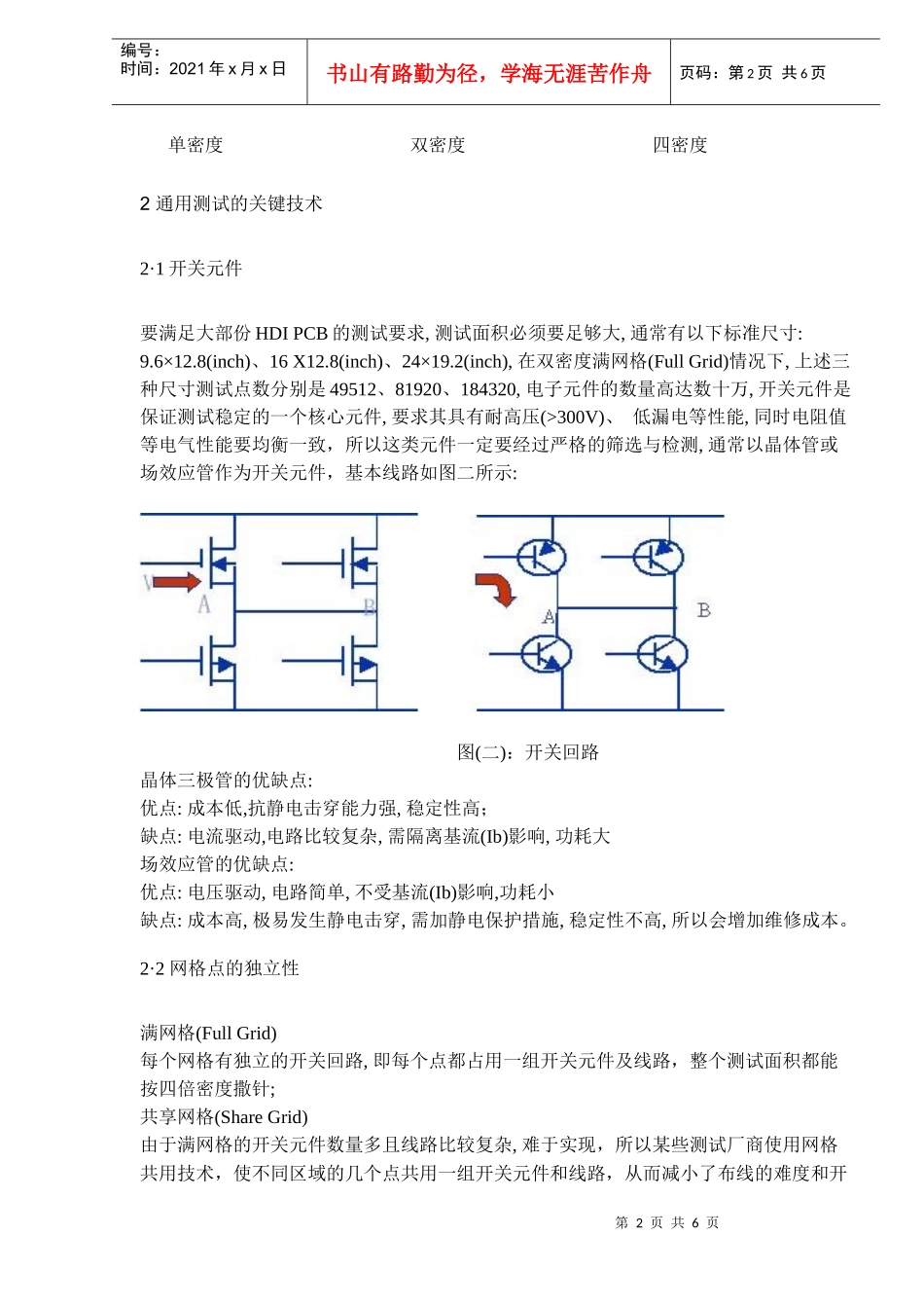 PCB四密度通用测试技术介绍_第2页