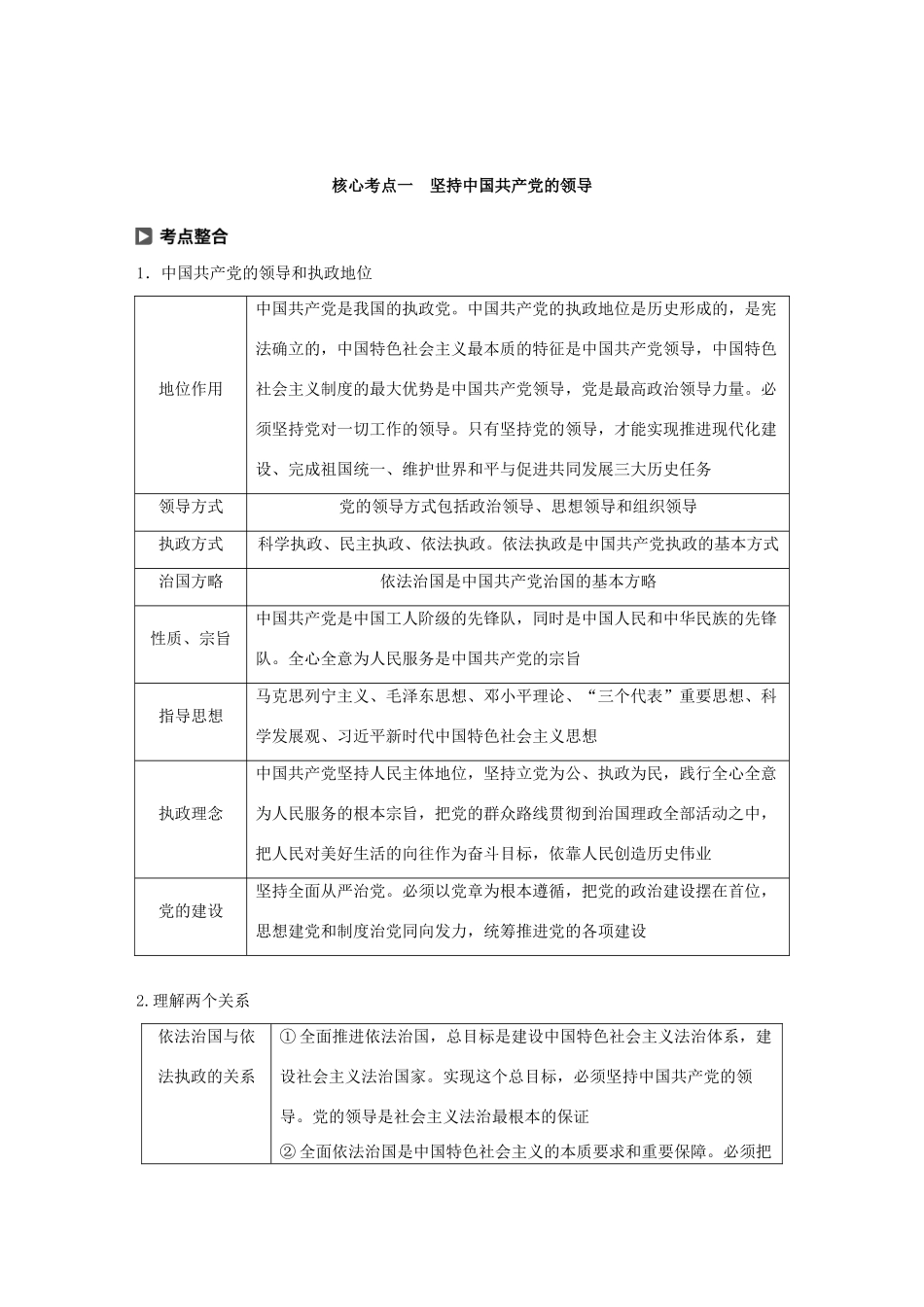 （鲁京津琼专用）高考政治大一轮复习 第七单元 发展社会主义民主政治 第17课 中国共产党领导的多党合作和政治协商制度讲义-人教版高三全册政治教案_第3页