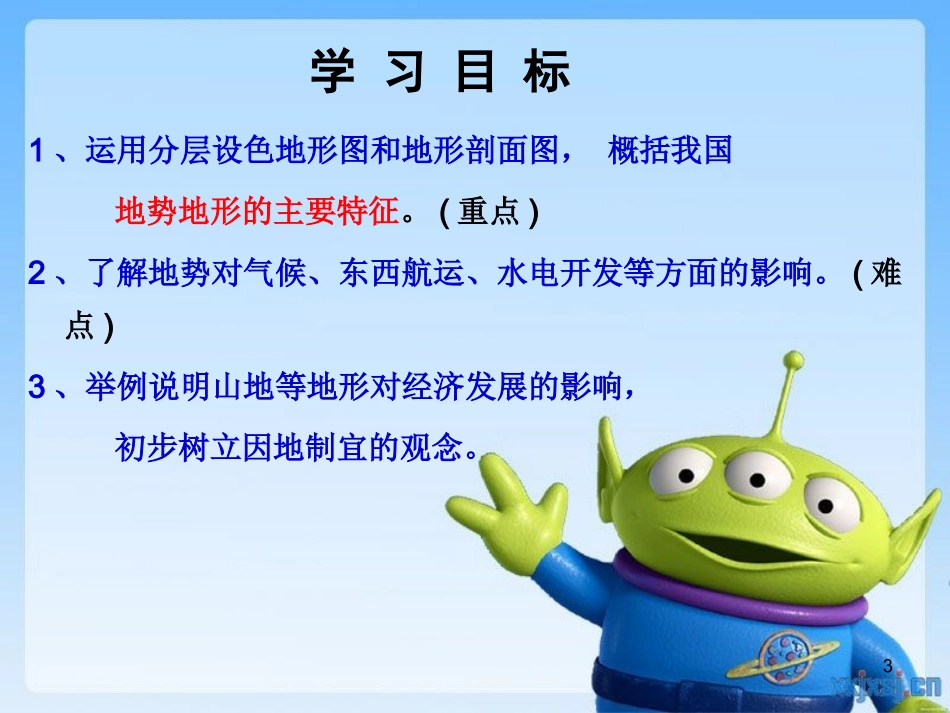 八年级地理上册 第2章第1节地形地势特征（第1课时）课件 （新版）商务星球版_第3页