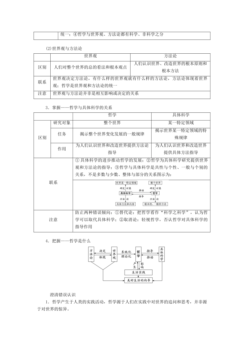 （江苏专版）高考政治一轮复习 第一单元 生活智慧与时代精神教师用书 新人教版必修4-新人教版高三必修4政治教案_第2页