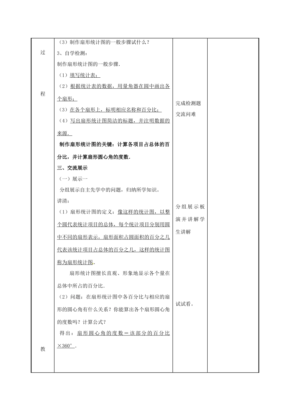 江苏省徐州市新沂市踢球山乡八年级数学下册 第七章 数据的收集、整理与描述 7.2 统计表、统计图的选用（1）教案 （新版）苏科版-（新版）苏科版初中八年级下册数学教案_第2页