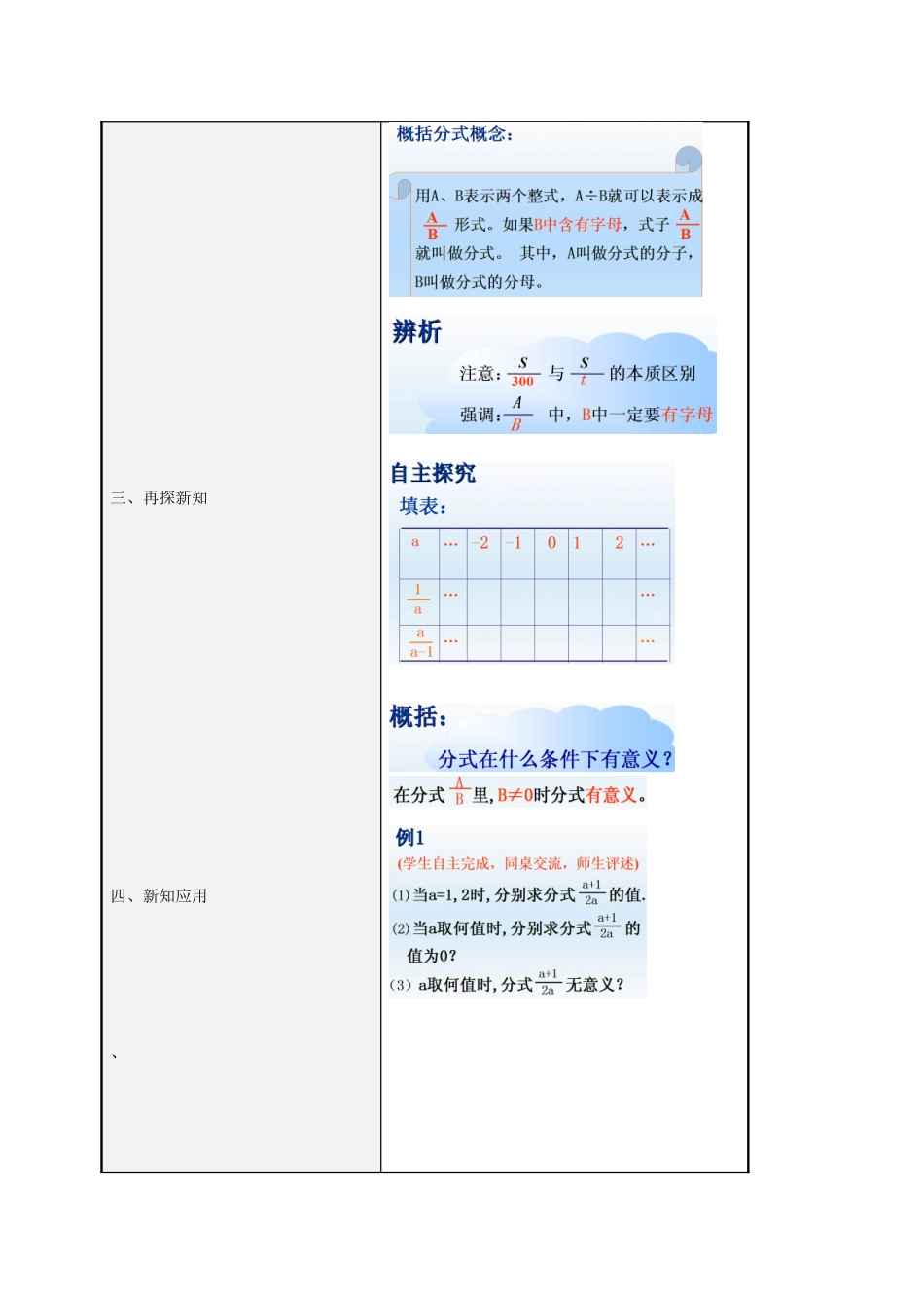 八年级数学上册 3.1 分式的基本性质教案1 （新版）青岛版-（新版）青岛版初中八年级上册数学教案_第2页