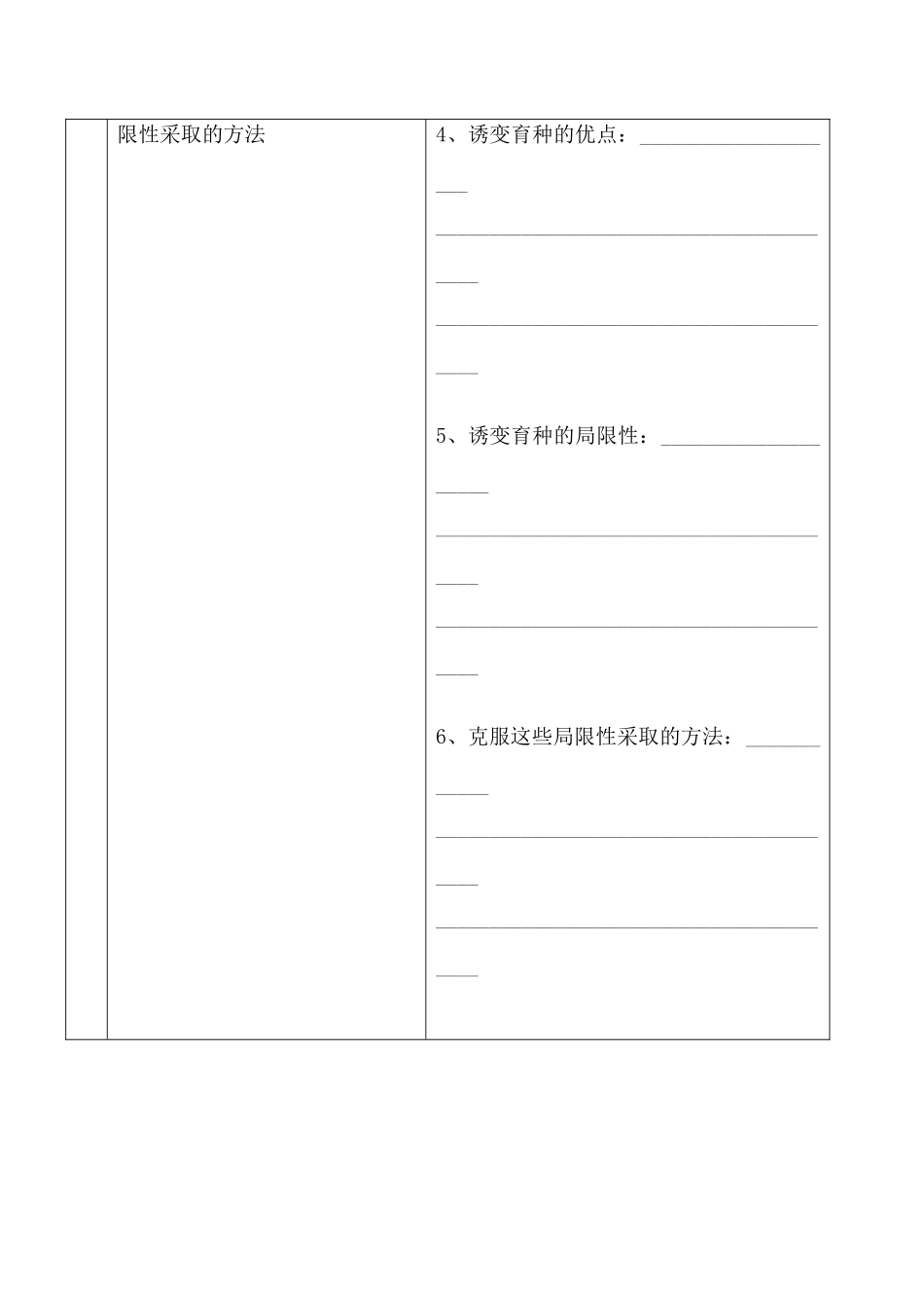 高中生物人教版必修2杂交育种与诱变育种1_第3页