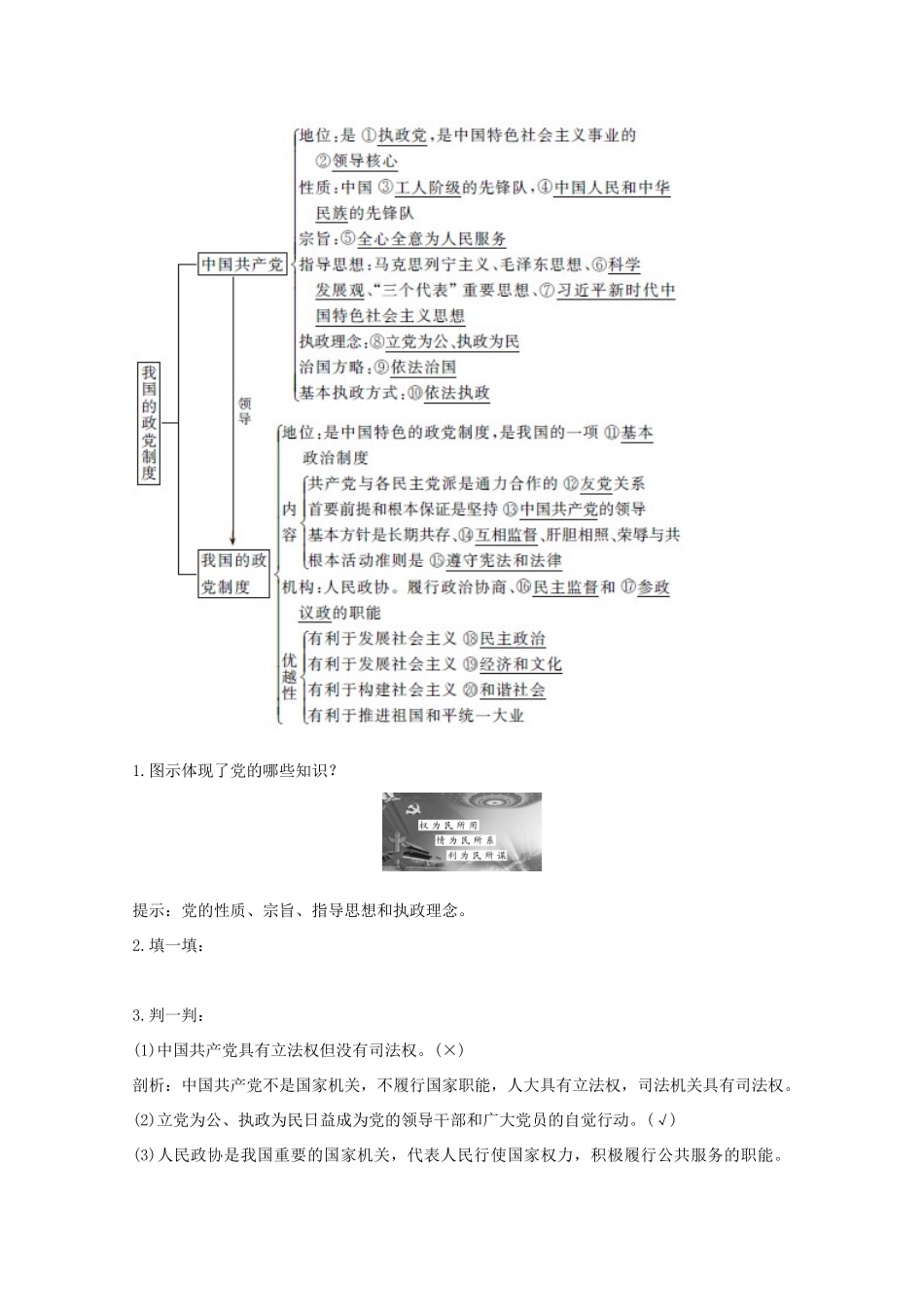 （鲁京津）高考政治总复习 第三单元 第六课 中国共产党领导的多党合作和政治协商制度教案（必修2）-人教版高三必修2政治教案_第2页