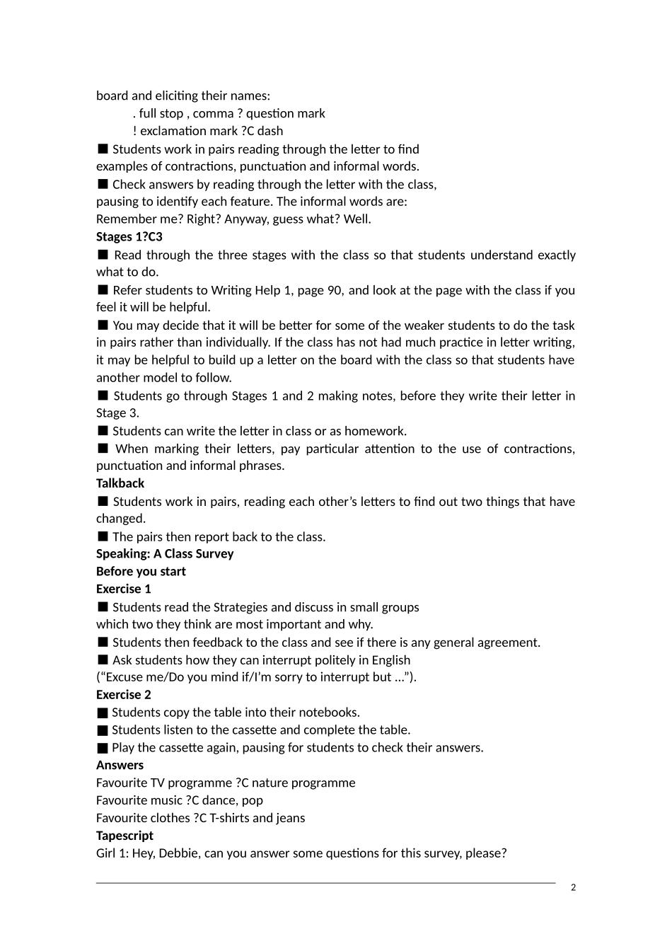 高中英语 Unit 1 Communication Workshop教案1 北师大版必修1_第2页