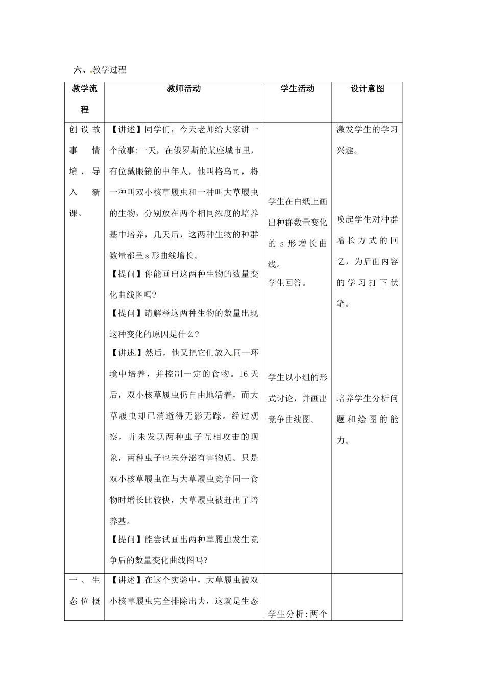 高中生物： 54 群落的主要类型（教案）浙科版必修3_第2页