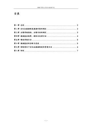 员工绩效分红激励方案-员工绩效考核激励制度(干货收藏)