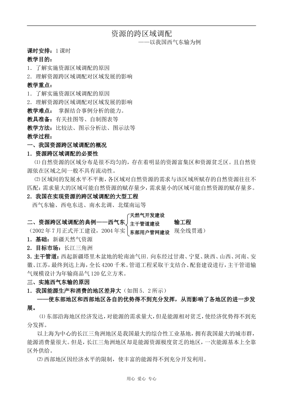 高中地理资源的跨区域调配人教版必修三_第1页