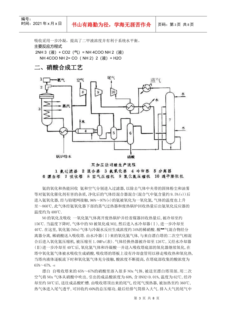 化工见习实习报告_第3页